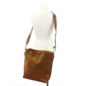 現行 POLO RALPH LAUREN ヌバック レザー ホーボーバッグ 本革 現行 POLO RALPH LAUREN ヌバック レザー ホーボーバッグ 本革