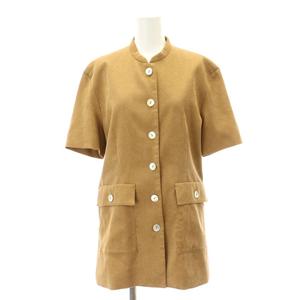クラネ CLANE 22SS CORDUROY STAND COLLAR SHIRT シャツ 半袖 