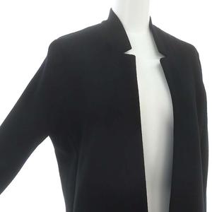 【未使用】ICB アイシービー ロングカットソー チュニック ブラック セール】 【WEB限定・洗える】 バンドカラーワンピース （ロング