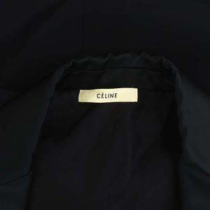 セリーヌ CELINE フィービー期 アセテート ロングジレ ボタンレス 40 