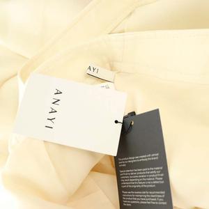 未使用品 アナイ ANAYI 23SS ライトグログランベア ワンピース 
