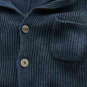 フォーティーファイブアールピーエム 45R 45rpm 藍染ニットジャケット  