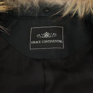 GRACE CONTINENTALラクーンファーライダース ジャケット ブルゾン グレースコンチネンタル GRACE CONTINENTAL キルトライダース