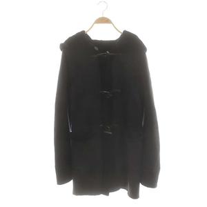 アンノウン UNKNOWN ムートン ダッフルコート アウター 羊革 ブラック /DF ■OS レディース