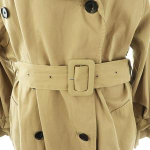 ザラ ZARA トレンチコート スプリングコート S モカ /ES ■OS レディース