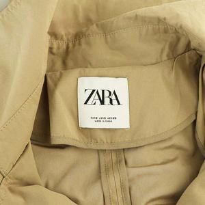 ザラ ZARA トレンチコート スプリングコート S モカ /ES ■OS レディース