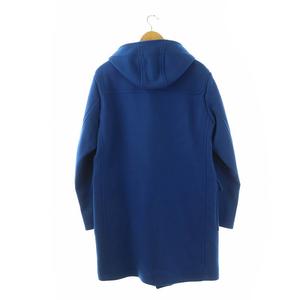 未使用品 シップス SHIPS ダッフルコート ロング ウール L 青 /MI ■OS メンズ