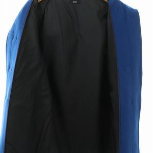 未使用品 シップス SHIPS ダッフルコート ロング ウール L 青 /MI ■OS メンズ
