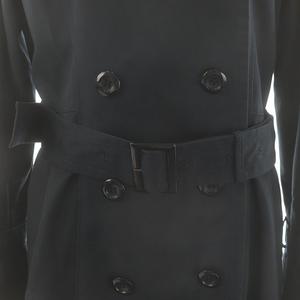 エフデ ef-de トレンチコート ベルト付き 11 紺 /MI ■OS レディース