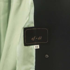 エフデ ef-de トレンチコート ベルト付き 11 紺 /MI ■OS レディース