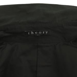 セオリー Theory トレンチコート ミドル丈 2 黒 ブラック /AT ■OS レディース
