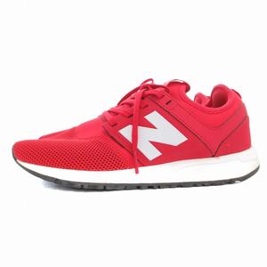 ニューバランス NEW BALANCE スニーカー ランニングシューズ メッシュ 23.5㎝ 赤 レッド /AE レディース