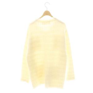 定価3.5万 Whim Gazette モヘヤ混 ツイードジャケット 白 金釦 Whim