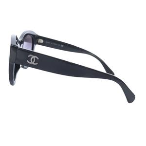 シャネル CHANEL ウェリントン サングラス グラデーション 52□21 140 黒 ブラック 5371-A /SR9 ■OH レディース