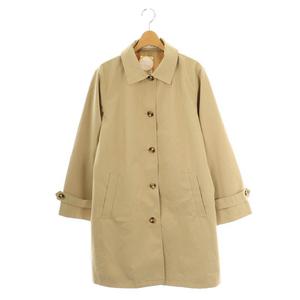 未使用品 シューラルー SHOO・LA・RUE ステンカラーコート スプリングコート L ベージュ /DF ■OS レディース