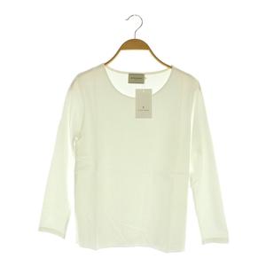 ユナイテッドアローズ UNITED ARROWS C DOUBLE 9分丈 Tシャツ カットソー ロンT F ホワイト /MY ■OS レディース