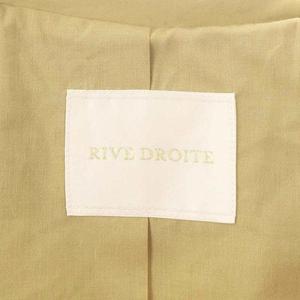 リヴドロワ RIVE DROITE オーバートレンチコート ベルト付き 36 ベージュ /MI ■OS レディース