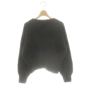 ルーニィ LOUNIE ラクーン ニット セーター 長袖 F ブラック /HK ■OS レディース