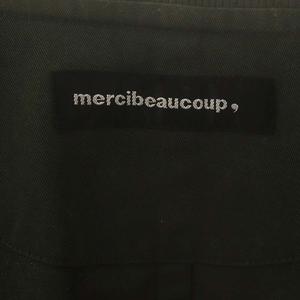 メルシーボークー mercibeaucoup わさっトレンチ コート スプリングコート 0 カーキ /DF ■OS レディース