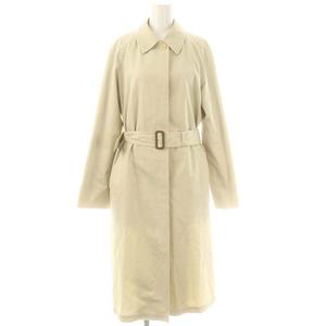 アクアスキュータム AQUASCUTUM スプリングコート ステンカラーコート 9 ライトベージュ /ES ■OS レディース