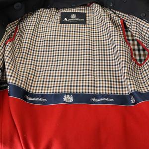 アクアスキュータム AQUASCUTUM ベーシックトレンチコート アウター ライナー付き 6 紺 /CX ■OS ■SH レディース
