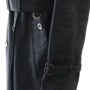 アクアスキュータム AQUASCUTUM ベーシックトレンチコート アウター ライナー付き 6 紺 /CX ■OS ■SH レディース
