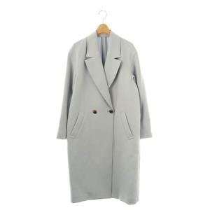 B&Y ユナイテッドアローズ BEAUTY&YOUTH ビューティー&ユース オーバーチェスターコート S ブルーグレー /DO ■OS レディース