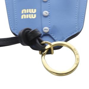 MIUMIU ミュウミュウ レザー キーリング トリック シャツ MIUMIU ミュウミュウ レザー キーリング トリック シャツ - メルカリ