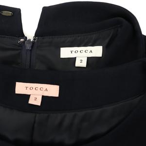 トッカ TOCCA LUMINOUS ドレス ワンピース ジャケット セット スーツ 2