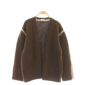 steven alan ブラウンカーディガン STEVEN ALAN 「Steven Alan」 ニットカーディガン - ブラウン