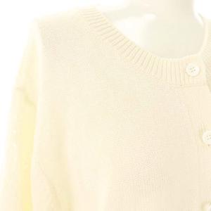 新品未使用　ユナイテッドアローズ　ニットケープ　カーディガン　ホワイト ケープ カーディガン