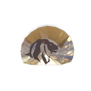 スワロフスキー SWAROVSKI SCS限定 ライオンヘッド ペーパーウェイト 置物 茶 ブラウン /SR12 レディース 170 ...