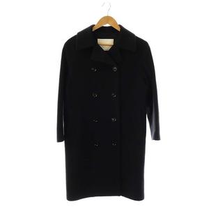 マッキントッシュ MACKINTOSH ウール Pコート アウター 総裏地 8 紺 DU-3H /CX ■OS レディース