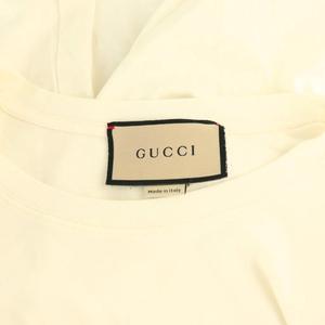 グッチ GUCCI 673710 GG刺繍 ポケット Tシャツ カットソー 半袖 M オフホワイト /ES ■OS ■AD メンズ