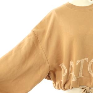 パトゥ PATOU オーガニックコットン クロップド ドローストリング  