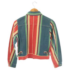 ラルフローレン RALPH LAUREN ヴィンテージストライプカバーオール ジャケット 9 マルチカラー /DF ■OS レディース