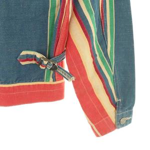 ラルフローレン RALPH LAUREN ヴィンテージストライプカバーオール ジャケット 9 マルチカラー /DF ■OS レディース