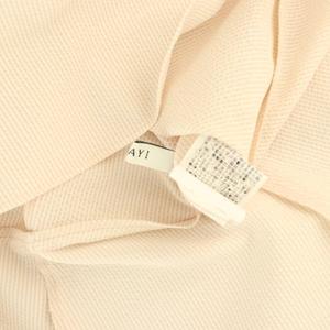 アナイ ANAYI 25SS サッカーストレッチペタルスリーブ ブラウス シャツ 