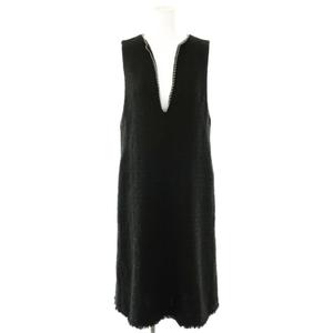 アナイ ANAYI チェックツィードジャンパースカート ワンピース ロング