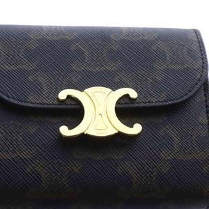 セリーヌ CELINE スモールフラップウォレット トリオンフ トリオンフ  