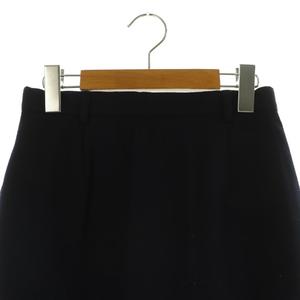 ラルフローレン RALPH LAUREN ウールタイトスカート 膝丈 9 ネイビー /MY ■OS ■SH レディース