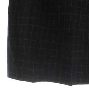 ラルフローレン RALPH LAUREN ウール格子チェックスカート 膝丈 タイト ヴィンテージ 11 ネイビー /MY ■OS ■SH レディース