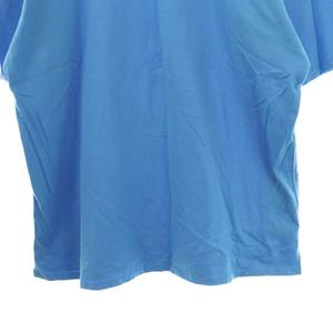 ノンネイティブ nonnative COACH S/S V-NECK TEE COTTON JERSEY OVERDYED Tシャツ カットソー 半袖 2 ブルー NN-C4618 /DF ■OS メンズ