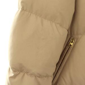 ボンメルスリー BON MERCERIE ダウンジャケット アウター 総裏地 36 ベージュ /CX ■OS レディース