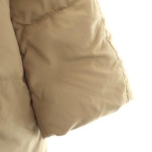 ボンメルスリー BON MERCERIE ダウンジャケット アウター 総裏地 36 ベージュ /CX ■OS レディース