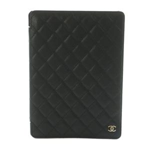 シャネル CHANEL マトラッセ iPadケース タブレットケース 22番台 黒 /MI ■OS レディース
