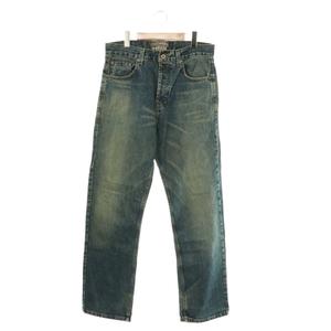 ステューシー STUSSY ボタンフライ デニムパンツ ジーンズ 32 紺 ネイビー /AT ■OS メンズ