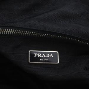 プラダ PRADA トートバッグ ショルダーバッグ 2way 斜め掛け 三角ロゴプレート レッド ブラック /YO22 ■OH メンズ レディース