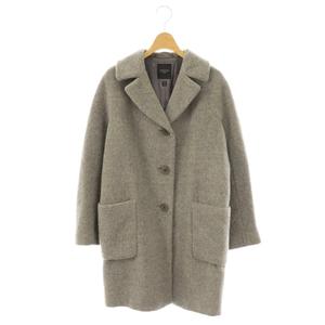 マックスマーラ ウィークエンドライン MAX MARA WEEKEND LINE アルパカ シャギーコート チェスターコート I40 グレー /ES ■OS レディース