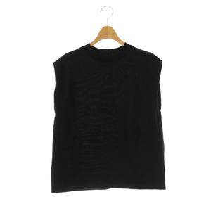 マッキントッシュ MACKINTOSH 23SS CRECA ノースリーブTシャツ 8 黒 ブラック /AG ■OS レディース